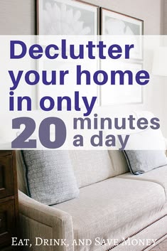 Declutter your home