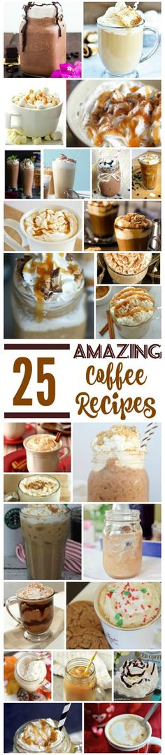 Coffee Recipes, 25 A