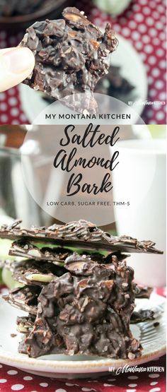Salted Almond Bark (