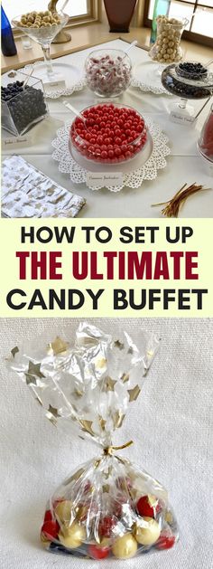 Candy buffets are pe