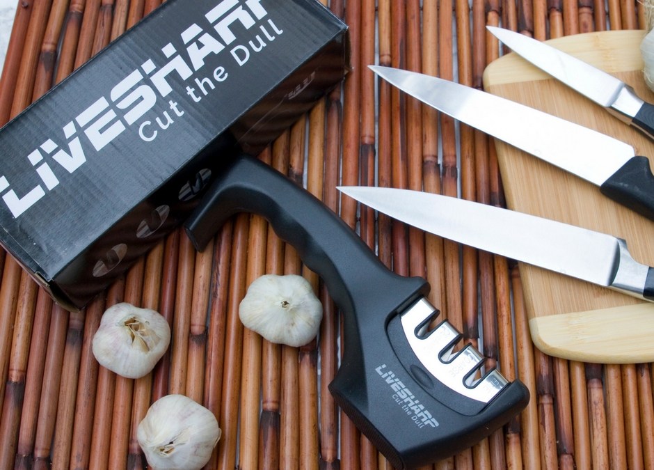LiveSharp Premium Straight and Ceramic Knife Sharpener Review