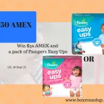 Pampers Easy Ups Giveaway