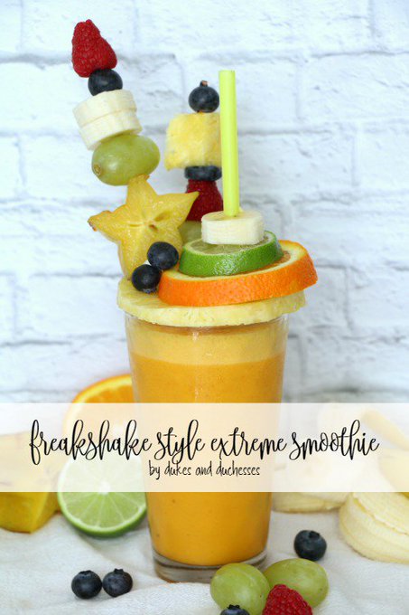 Whip up a delicious freakshake style extreme smoothie!