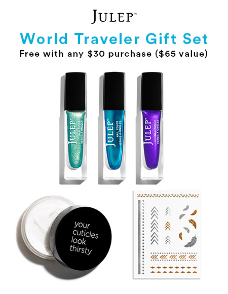 Julep: Free Grad Beauty Gift with any $30+ Purchase