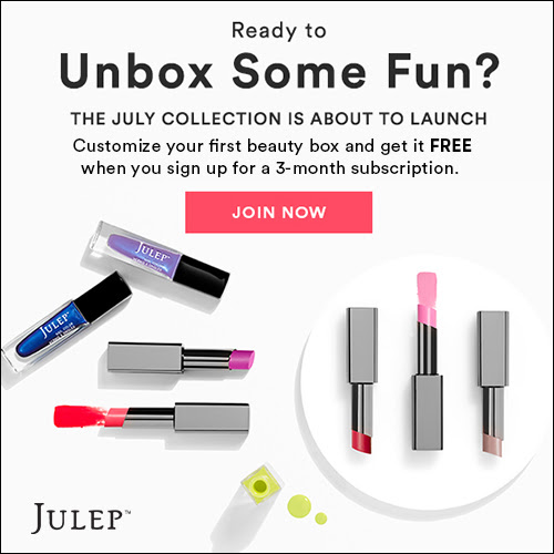 ONE WEEK ONLY: First month FREE when you join Julep Beauty Box