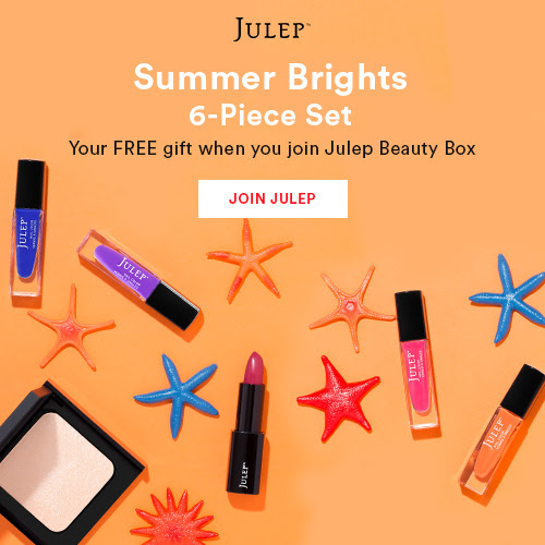 Summer Brights Nail Looks and 6-Piece Beauty Gift Offer With Subscription