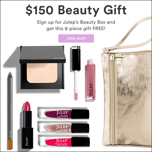 HOT OFFER! Gift Set Valued at $150 with New Julep Beauty Subscriptions