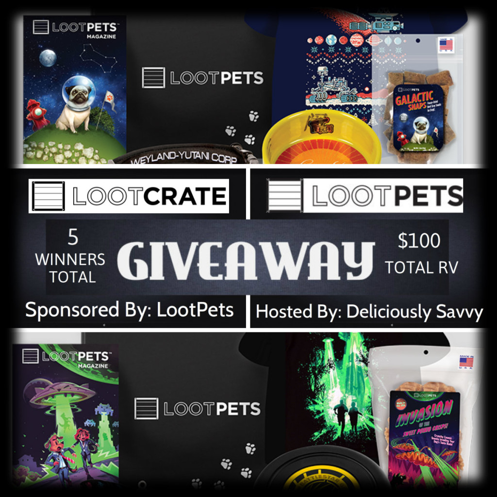 The Loot Crate Loot Pets Giveaway (5 Winners!) #LootPets #LootCrate ~ Ends 3/16